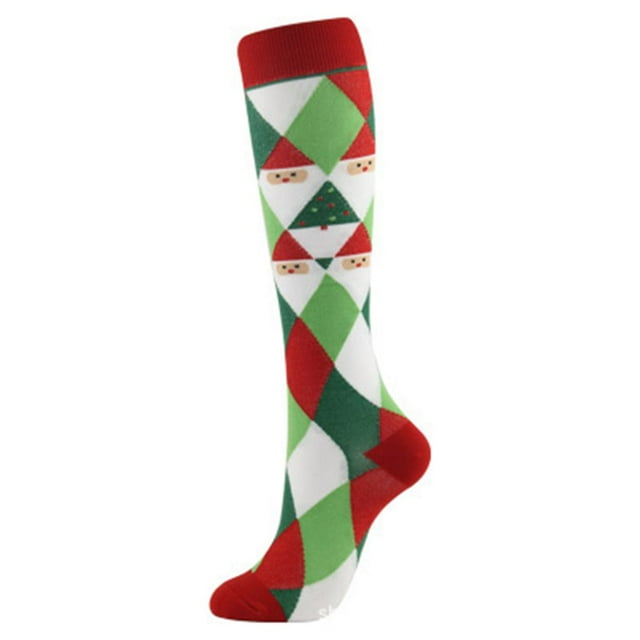 Calcetines deportivos Minnieouse estilo navideño para hombres y mujeres L/XL