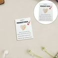 thumbnail image 2 of Pocket Hug Token with Greeting Card, Mini Cute Heart Keepsake Gift for Women, Granddaughter, Best Friend, Christmas Birthday Gift for Long Distance Relationship, 2 of 9