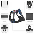 thumbnail image 6 of Lsque Scooby-Doo Dog Harness, No-Pull Pet Harness with 2 Leash Clips, Adjustable Soft Padded Dog Vest with Easy Control Handle for Large Dogs-Medium, 6 of 9