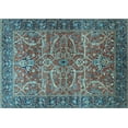 thumbnail image 1 of Ahgly Company Indoor Rectangle Oriental Light Blue Industrial Area Rugs, 2' x 3', 1 of 4
