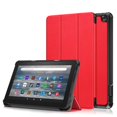thumbnail image 1 of For All-New Fire 7 Fire7 2022 Case Folding Stand Magnetic Hard PC Back Cover for Amazon Fire 7 2022 Tablet Case 12th Generation Red Fire 7 2022 12th Gen, 1 of 6
