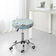 thumbnail image 7 of Daiia Cute Gnome Bee Collects Honey Stool Covers Round,Round Bar Stool Covers Waterproof Bar Chair Covers Washable Stool Cushion Slipcover for 12-14 Inch Chair-13 inch, 7 of 7