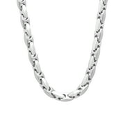 Brilliance Fine Jewelry Stainless Steel Mariner Link Chain, 24"