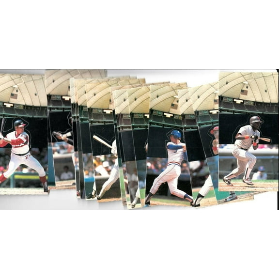 1986 Donruss 1985 All-Star Game Pop-Ups 18 card set (Tony Gwynn Cal Ripken)