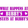 thumbnail image 2 of CafePress - What Happens At BUBBYS Mug - 11 oz Ceramic Mug - Novelty Coffee Tea Cup, 2 of 4