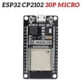 thumbnail image 2 of ESP32 Development Board CH2102 WiFi+Bluetooth Ultra-Low Power Dual Core ESP32 Development Board Sol, 2 of 5