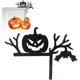 thumbnail image 1 of Letrero decorativo para esquina de puerta de Halloween, adorno de madera para puerta de Halloween, decoración de marco de puerta de madera, decoración del hogar de Halloween, letrero de puerta de Hall, 1 of 8
