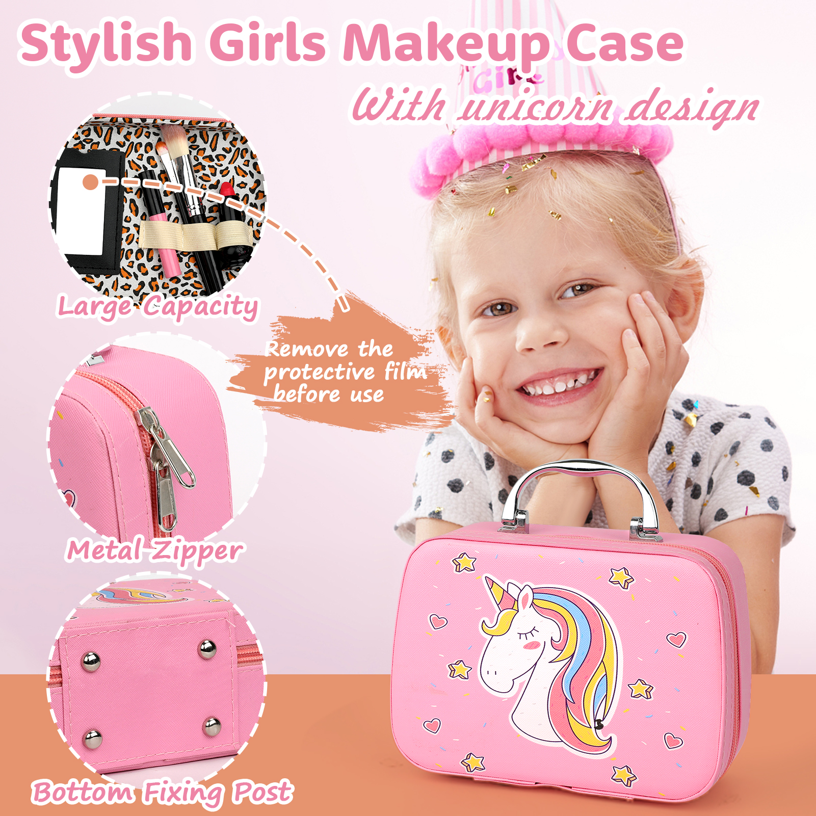 Sendida Washable Kids Makeup Kit For Girls Ages 3-10 photo 7
