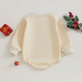thumbnail image 7 of Okbabeha Baby Girl Boy Christmas Outfit Santa/Christmas Tree/Gingerbread/Bow Sweatshirt Romper Sweater  one-piece  Bubble Bodysuit, 7 of 7
