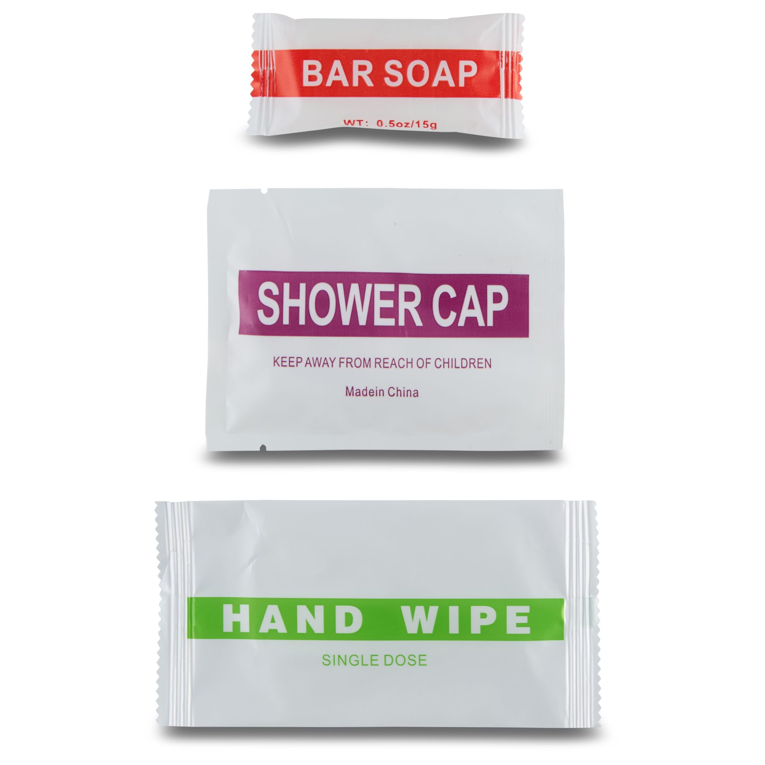 Wholesale Case of 25 Basic Hygiene Kits for Donations – Bulk Toiletry Supplies in Zip Pouch – Perfect for Donations Homeless Shelters, Relief Efforts & Charity Drives (50ct)