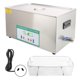 thumbnail image 1 of Limpiador ultrasónico 22L 480W Máquina de limpieza de baños con tanque ultrasónico Temporizador DK‑822HTD Enchufe AU AC220V, 1 of 10