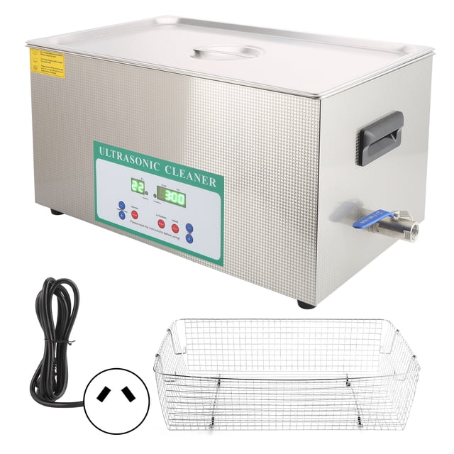 Limpiador ultrasónico 22L 480W Máquina de limpieza de baños con tanque ultrasónico Temporizador DK‑822HTD Enchufe AU AC220V