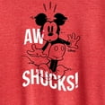 thumbnail image 3 of Disney - Mickey & Friends - Aw Shucks - Mickey Solo - Women's Short Sleeve Graphic T-Shirt, 3 of 5