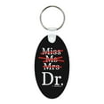 thumbnail image 3 of ThisWear Medical School Graduate Keychain Miss Ms Mrs Dr Aluminum Oval Keychain, 3 of 3