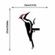 thumbnail image 5 of Woodpecker Garden Courtyard Iron Art Indoor and Outdoor Metal Crafts Decorative Pendant Flye255796, 5 of 5