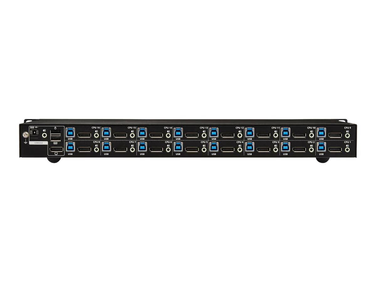 Tripp Lite DisplayPort / USB KVM Switch 16-Port Audio/Video 4K 60Hz B024DPU16