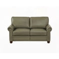 thumbnail image 3 of Modern Living Room Faux Leather Loveseat 59.45"L x 31.89"W x 34.5"H with Solid Wood Frame, 3 of 10