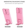 thumbnail image 2 of JTCASES for Samsung Galaxy A14 5G Case, Sliding Camera Cover & Foldable Kickstand Shockproof Corners Anti-fall Rugged Anti-slip PC TPU Heavy Duty Protective Hybitd Shell - Pink, 2 of 12