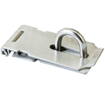 thumbnail image 4 of Cerrojo de candado de acero inoxidable, cerrojo resistente y clip con tornillos, pestillo de puerta, cerradura de puerta, cobertizo, candado para puerta, ventana, gabinete, jaula para mascotas (pequeño) JM, 4 of 5
