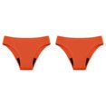 thumbnail image 1 of (2-Pack) Rinsvye Women's Menstrual Physiological Swimming Trunks Leak Proof 4 Layer Menstrual High Women Briefs Flow Mesh Fast Water Absorption Oversized Unde, 1 of 3