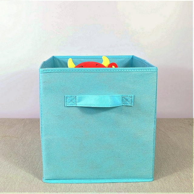 Study Desktop Fabric Storage Bin Large Capacity Foldable Storage Bin