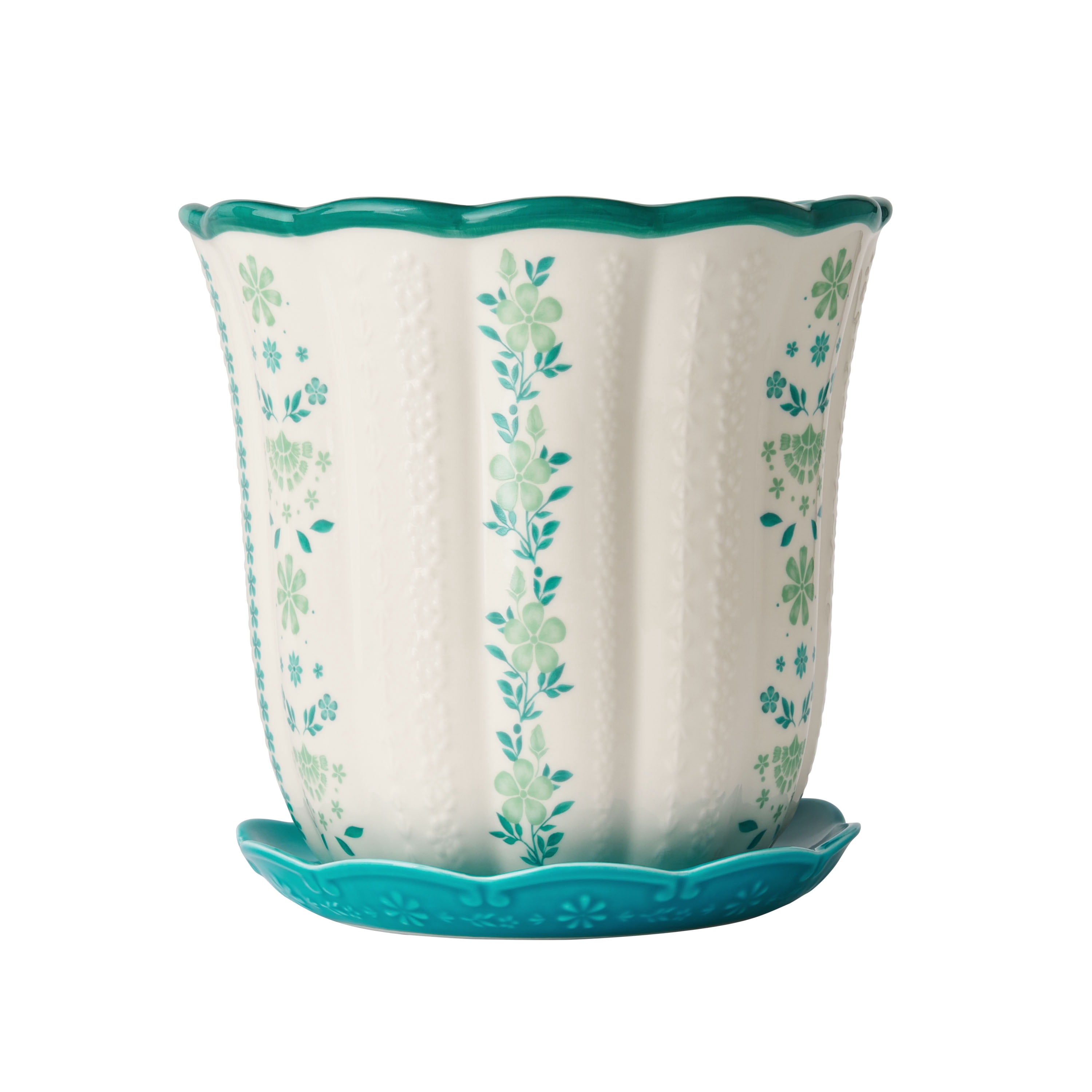 The Pioneer Woman 8 in Scallop Planter