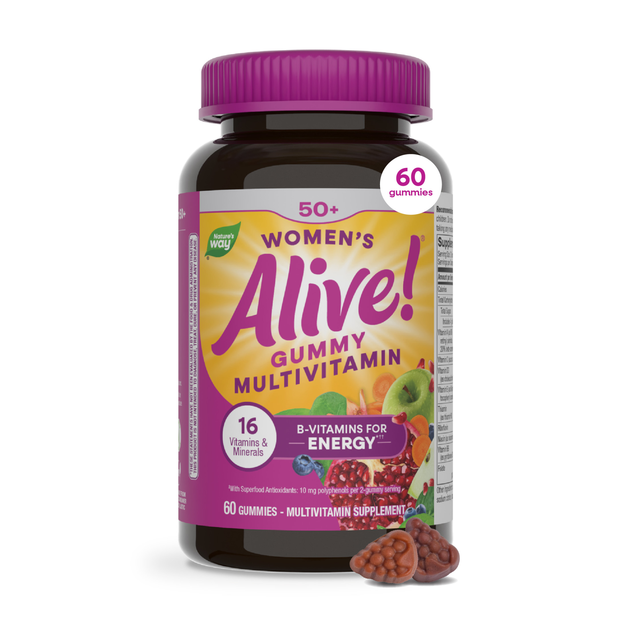 Nature's Way Alive! Women's 50+ Multivitamin Gummies photo 6