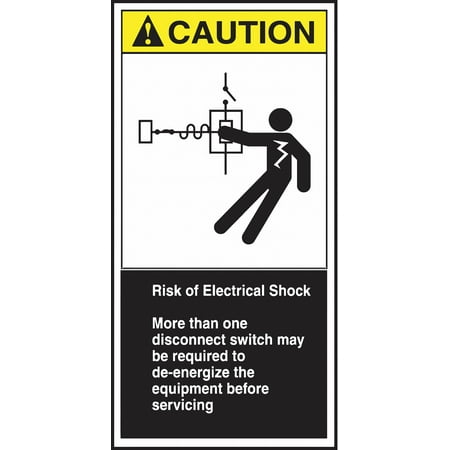

Accuform CEMA Label 6 in x 3 in Vinyl PK5 LECN686