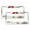 Pattern-11, variant on Winter Snowman License Plate Frames 2 Pack Happy New Year License Plate Frame License Plate Shield Frame for Us Standard Vehicles 2 Holes Quality Aluminum Metal License Plate Frame