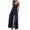 Navy, variant on Sentmoon Club Dress Summer 2026 Streetwear Solid Color Birthday Dress Pleated Stretchy Regular Fit Spaghetti Strap for Work and Office Green XXL