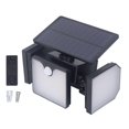 thumbnail image 1 of Solar Lights Outdoor 260lm 230 LED Security Lights 3 Heads Built-in Solar Panel IP65 Waterproof 2200mAh for Garage Yard Driveway Patio, 1 of 4
