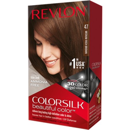 3 Pack Revlon Colorsilk Hair Color Medium Rich Brown 47 1 Ea