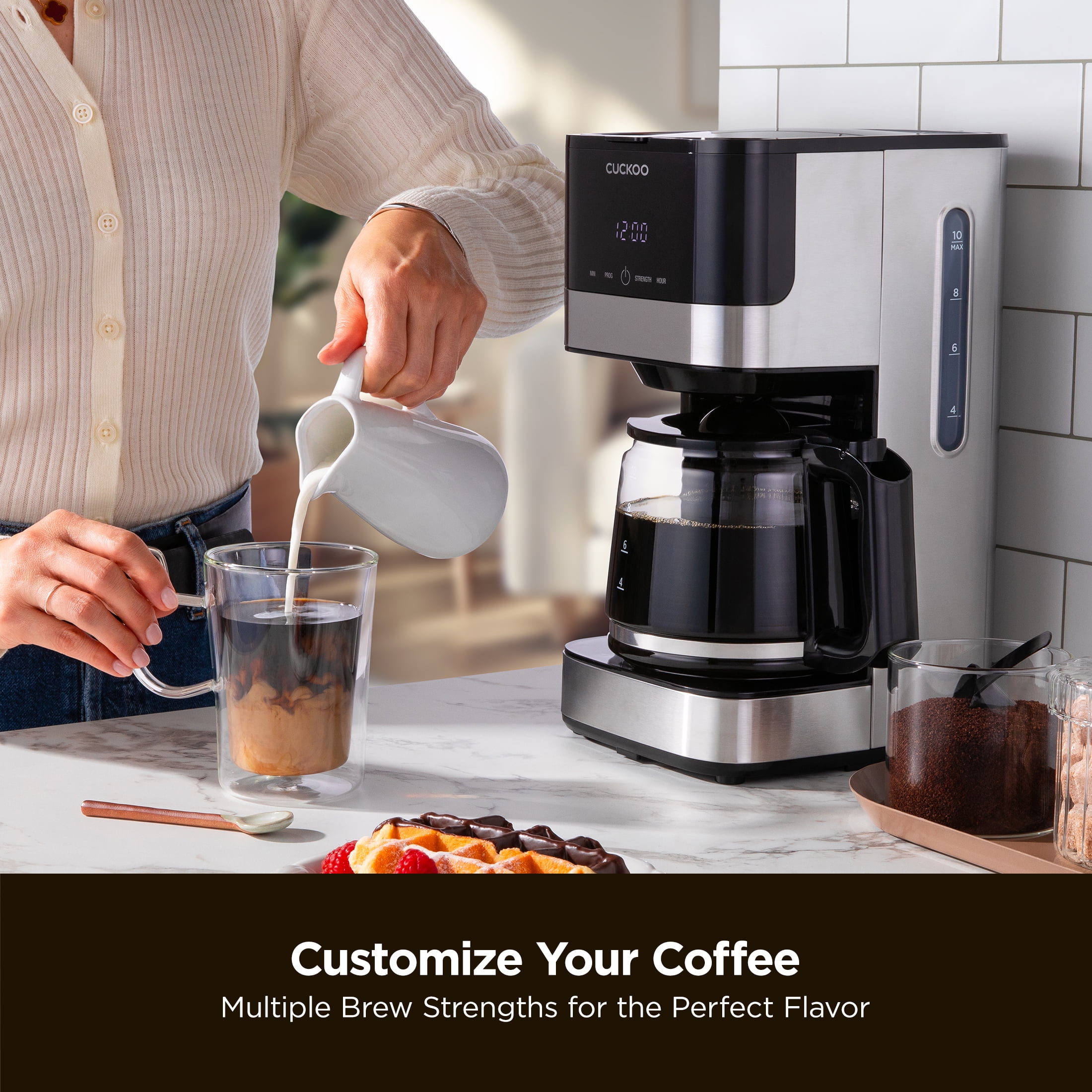 CUCKOO Classic Drip Coffee Maker 10 Cup