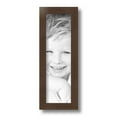 thumbnail image 2 of ArtToFrames 4" x 13" Brown Rustic Picture Frame, 4x13 inch Brown Wood Poster Frame (WOM-4844), 2 of 8