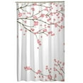 thumbnail image 1 of Hometrends Decorative Fabric Shower Curtain with Botanical Designs, 1 of 6