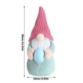 thumbnail image 1 of Easter Faceless Dwarf Decoration Ornaments Rabbit Plush Doll Rudolph Doll, 1 of 2