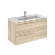 ROYO USA 40" VITALE 2 DRAWER BEIGE NATURE WITH CERAMIC TOP