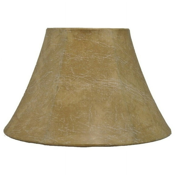 Farmhouse Leather Bell Lampshade, 9" to 16" Bottom Size 12" 13 to 18 Inches, 7 to 12 Inches