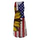 thumbnail image 5 of Vestido de tirantes sin mangas para mujer Vestido de bolsillo con cuello redondo y estampado de personalidad Pompotops ghjkhdj4257, 5 of 7