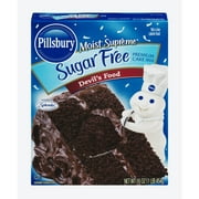 Pillsbury Moist Supreme Sugar Free Premium Devil's Food Cake Mix, 16.0 oz