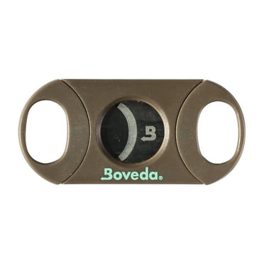 Boveda Cutter with Stainless Steel Double-Guillotine Blades and Large Finger Holes