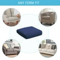 thumbnail image 7 of TOPCHANCES 2 Pack Patio Stretch Sofa Cushion Covers, Waterproof Outdoor Furniture Cushion Slipcovers Replacement Chair Seat Protector Covers, 7 of 7