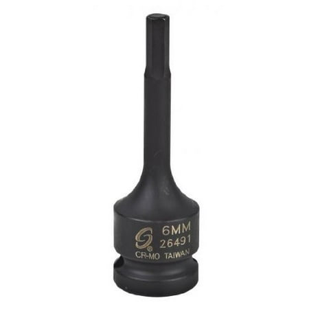 

Sunex 26491 1/2 Dr. 6 mm Hex Drive Impact Socket