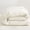 Cream White, variant on 100% Pure Linen Duvet Cover with Button Closure and Corner Ties Soft & Breathable - Natural Full/Queen