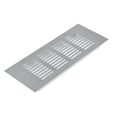 

Leke 80*200/80*300/80*350 Silver Air Vent Louvred Grill Cover Ventilation Grille