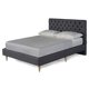 thumbnail image 4 of Cama Matrimonial Makora Velaria Oxford Tapizada en Tela Tipo Velvet (No Incluye Colchón), 4 of 8