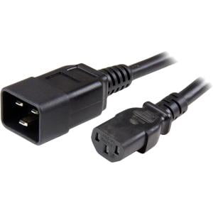 StarTech.com 6 ft Heavy Duty 14 AWG Computer Power Cord C13 to C20 For Computer, PDU, Server Black POWER CORD 125V AT... by StarTech