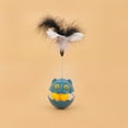 thumbnail image 2 of Clearance Tumbler Cat Toy Self-Hilarious Catnip Ball To Solve Boredom Feather Cat Toy Pet Supplies Buy 2 get 10% off, 2 of 5