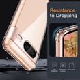 thumbnail image 5 of JETech Case for Google Pixel 8 6.2-Inch 2023, Non-Yellowing Shockproof Bumper Protective Phone Cover, Anti-Scratch Hard PC Back (Clear), 5 of 6