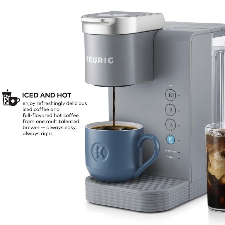Keurig, Coffee Maker, Iced and Hot Single-Serve, Gray - Walmart.com